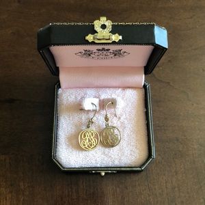 Juicy Couture Gold Earrings